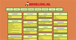 Desktop Screenshot of benelinx.nl